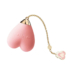 Kép 4/5 - ZALO Baby Heart - akkus, vízálló luxus csikló vibrátor (pink) - 4
