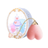Kép 1/5 - ZALO Baby Heart - akkus, vízálló luxus csikló vibrátor (pink)
