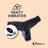 Kép 3/11 - FEELZTOYS Panty - akkus, rádiós csiklóvibrátor (fekete) - 2