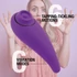 Kép 5/11 - FEELZTOYS Femmegasm - akkus, vízálló hüvelyi és csikló vibrátor (lila) - 3