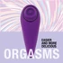 Kép 7/11 - FEELZTOYS Femmegasm - akkus, vízálló hüvelyi és csikló vibrátor (lila) - 4