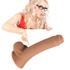 Kép 6/6 - Tracy's Dog Uncut Foreskin - herés fitymanátor dildó (21cm) - natúr - 6