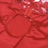 Kép 10/10 - SUBBLIME - SZATÉN BABYDOLL CSIPKÉVEL PIROS S/M