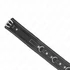 Kép 5/5 - KINK - PVC BŐR NYAKLÁNC ÖVVEL 105 CM STRASSZOS SZEGECS 41,5 X 4 CM