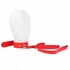 Kép 2/5 - KINK - NYAKLÁNC ÖVVEL 116 CM ROJO PÁNT ÁLLÍTHATÓ 32-50 CM X 8 CM