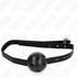Kép 3/4 - KINK - SIMPLICITY FEKETE BREATHABLE BALL 4,5 CM GAG 62 x 1,5 CM