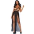 Kép 1/3 - LEG AVENUE – elegáns maxi ruha és tanga S/M