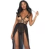 Kép 2/3 - LEG AVENUE – elegáns maxi ruha és tanga S/M