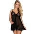 Kép 1/5 - SUBBLIME - érzéki babydoll masnival és fényes részletekkel
