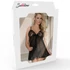Kép 4/5 - SUBBLIME BABYDOLL - FEHÉR VIRÁGOS CSIPKE FEKETE S/M