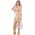 Kép 1/5 - SUBBLIME – fehér hosszú ujjú babydoll L/XL