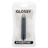 Kép 3/3 - GLOSSY – prémium vékony vibrátor fekete színben