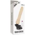 Kép 5/6 - BASECOCK - VALÓSÁGHŰ VIBRÁTOR TÁVIRÁNYÍTÓVAL NATÚR 19,5 CM