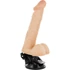 Kép 4/6 - BASECOCK - VALÓSÁGHŰ, CSUKLÓS TÁVIRÁNYÍTÓS VIBRÁTOR NATÚR 20 CM