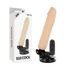 Kép 2/6 - BASECOCK - VALÓSÁGHŰ VIBRÁTOR TÁVIRÁNYÍTÓVAL NATÚR 20 CM