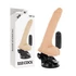 Kép 2/6 - BASECOCK - VALÓSÁGHŰ TERMÉSZETES TÁVIRÁNYÍTÓS VIBRÁTOR HERÉKKEL 20 CM