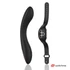 Kép 2/9 - ANNES DESIRE - CURVE VIBRÁTOR TÁVIRÁNYÍTÓVAL WATCHME TECHNOLÓGIÁVAL FEKETE/ARANY