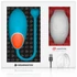 Kép 5/5 - WEARWATCH - WATCHME TECHNOLOGY TÁVIRÁNYÍTÓ TOJÁS KÉK / NIVEO