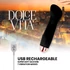 Kép 5/5 - DOLCE VITA - ÚJRATÖLTHETŐ VIBRÁTOR 1 FEKETE 7 SEBESSÉGEL