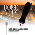 Kép 4/4 - DOLCE VITA - ÚJRATÖLTHETŐ VIBRÁTOR 5 FEKETE 7 SEBESSÉGGEL