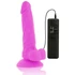 Kép 5/7 - DIVERSIA - RUGALMAS VIBRÁLÓ VIBRÁCIÓS DILDÓ 18 CM - LILA