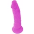 Kép 3/7 - DIVERSIA - RUGALMAS VIBRÁLÓ VIBRÁCIÓS DILDÓ 21 CM - LILA