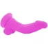 Kép 3/7 - DIVERSIA - RUGALMAS VIBRÁLÓ DILDÓ 21,5 CM - LILA