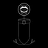 Kép 7/8 - FETISH SUBMISSIVE - GAG RING BIMBÓ Rögzítőkkel
