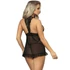 Kép 3/5 - SUBBLIME BABYDOLL - NYITOTT FEKETE S/M