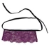 Kép 4/4 - SUBBLIME CORSETS - TANGA ÉS SZEMKÖTŐ FEKETE ÉS LILA S/M