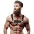Kép 1/4 - FETISH SUBMISSIVE ATTITUDE – eco-bőr bulldog mellkaspánt M/L