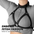 Kép 6/7 - FETISH SUBMISSIVE KÖTÖTTSÉG - ÁLLÍTHATÓ MELLKASI HÁM