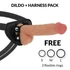 Kép 1/10 - CYBER SILICOCK – folyékony szilikon strap-on vibrátor 15,5 cm