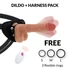 Kép 1/9 - CYBER SILICOCK – távirányítós strap-on vibrátor