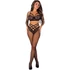 Kép 1/2 - LIVCO CORSETTI FASHION – Fekete, érzéki harisnya L/XL