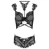 Kép 3/5 - LIVCO CORSETTI SETS - PALMENOM LC 90614 MELLTARTÓ + BUGYI FEKETE