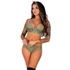 Kép 1/6 - LIVCO CORSETTI FASHION - érzéki khaki melltartó és bugyi szett