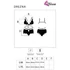 Kép 5/5 - LIVCO CORSETTI SETS - DREZNA LC 90733 MELLTARTÓ + BUGYI FEKETE