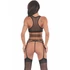 Kép 2/3 - LIVCO CORSETTI SETS - FINICIA LC90725 HARISNYATARTÓ ÖV FEKETE