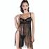 Kép 1/3 - CHILIROSE - elegáns fekete babydoll L/XL méretben