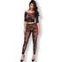 Kép 1/2 - CHILIROSE – elegáns fekete topp és leggings S/M méretben