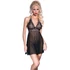 Kép 1/4 - CHILIROSE - Elegáns fekete babydoll S/M méretben