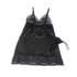 Kép 4/10 - SUBBLIME - BABYDOLL VIRÁGMINTÁS MELLKASSAL FEKETE S/M