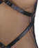 Kép 5/10 - SUBLLIME - ÁTTETSZŐ FÉLNYAKÚ RUHA FEKETE S/M