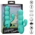 Kép 2/10 - CALEXOTICS - DIVA VIBRÁTOR CSIKLÓKARRAL AQUA ZÖLD