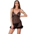 Kép 1/5 - LIVCO CORSETTI FASHION – érzéki babydoll fekete tanga combo