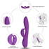 Kép 2/6 - ARMONY – prémium purple nyuszivibrátor