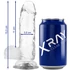 Kép 3/10 - XRAY HÁM + ÁTLÁTSZÓ PÉNISZ GOLYÓKKAL 15.5CM X 3.5CM