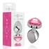 Kép 1/6 - INTENSE – fém anál plug, pink szív, M méret