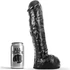 Kép 1/3 - ALL BLACK – 29 cm-es prémium dildó